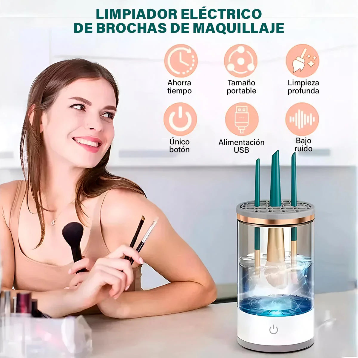 BrushPure™ | La limpieza de tu piel empieza con la limpieza de tus brochas