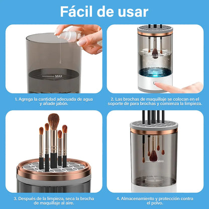 BrushPure™ | La limpieza de tu piel empieza con la limpieza de tus brochas