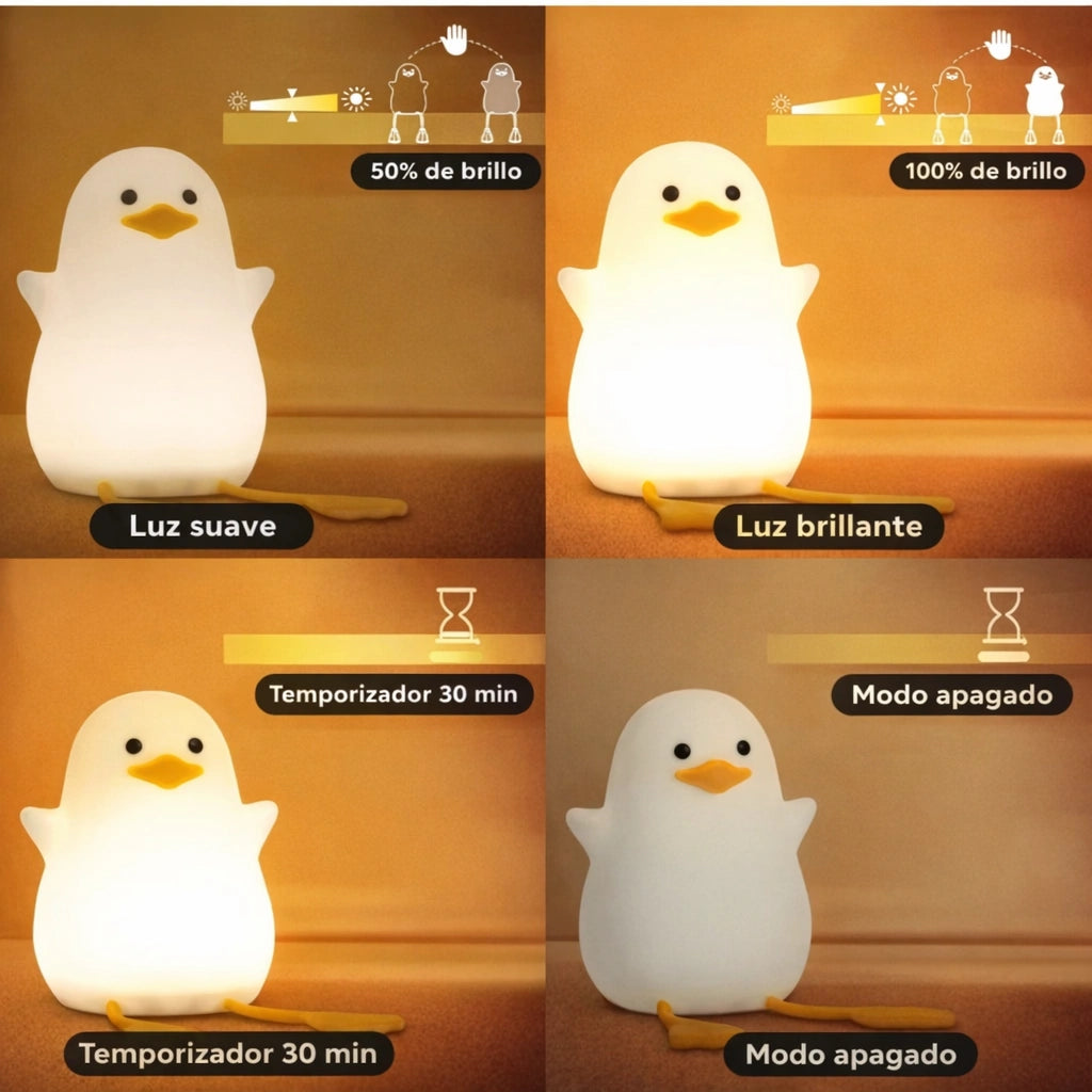 Lampara pato patas largas