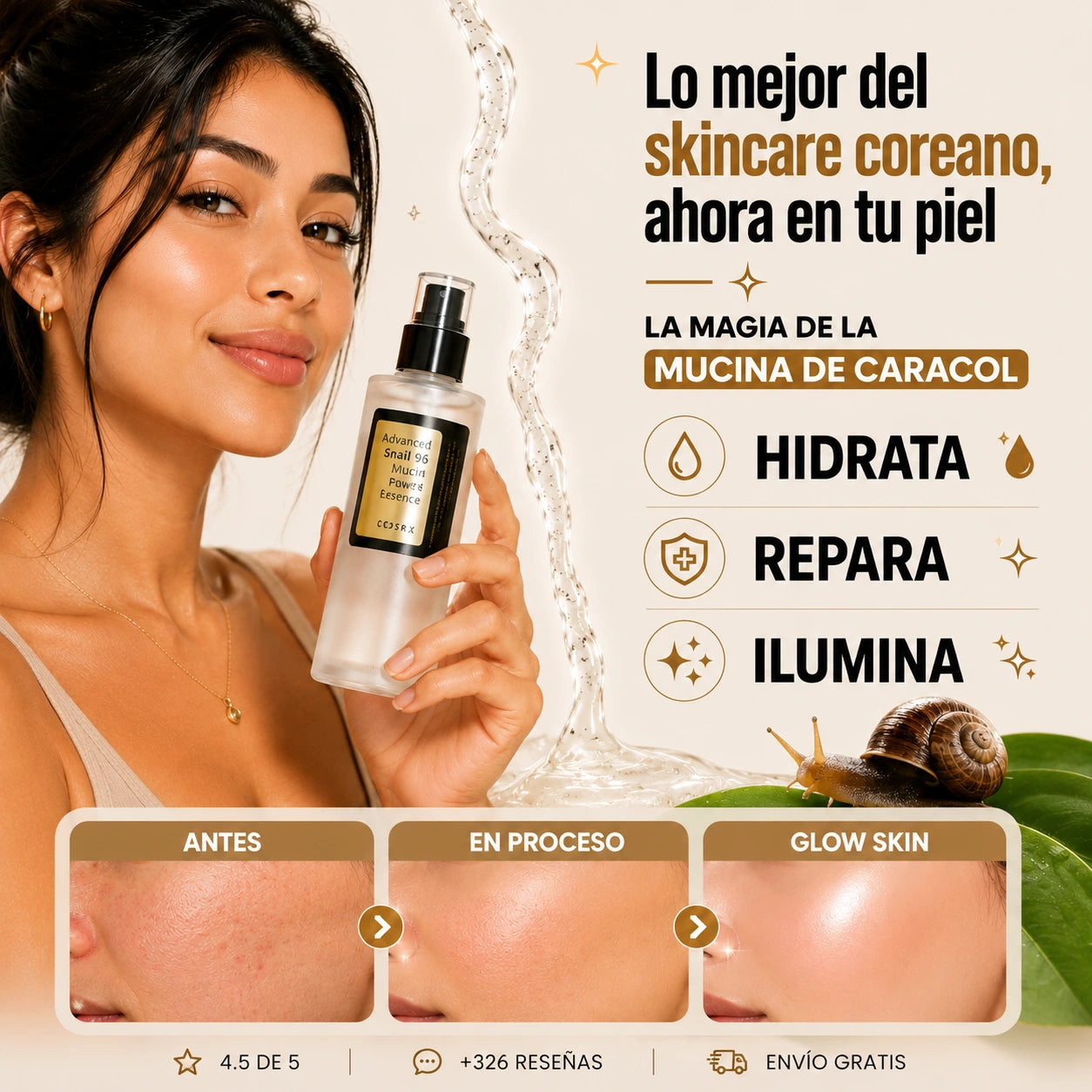 Serum de mucina de caracol cosrx